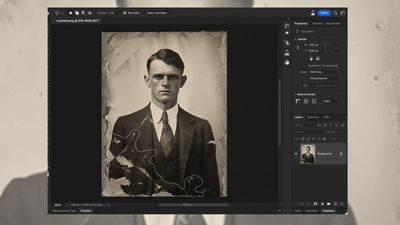 Photoshop Generative Fill looks like a game changer for photo restoration