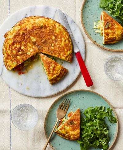 Tamal Ray’s recipe for veg patch frittata