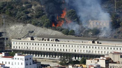 Dozens evacuated as wildfire spreads on Spain's border with France