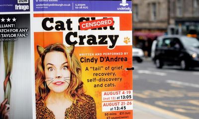 Edinburgh festival fringe acts outraged by censorship of ‘provocative’ posters