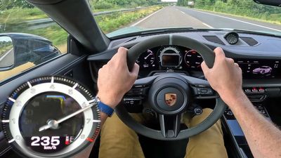 See The Porsche 911 Dakar Go Flat Out On The Autobahn