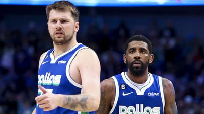 Kyrie Irving Shows Mavs Teammate Luka Doncic Love After Hilarious Staredown