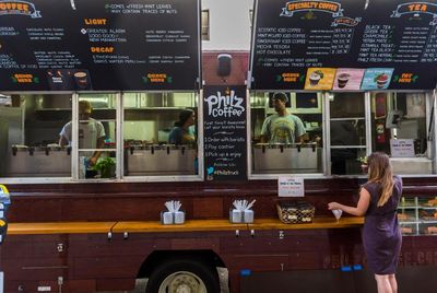 ‘Metal box heated from the inside’: food truck workers’ battle against heat