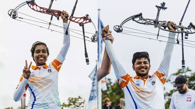 World champion archers Aditi Swami and Ojas Deotale products of same academy built on sugarcane farmland in Satara