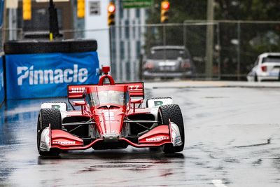IndyCar Nashville: Ericsson sets fastest time in drenched second practice