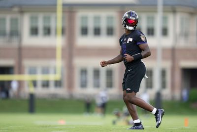 Ravens’ offense throws nearly double-digit interceptions during practice on Saturday