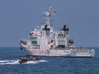 Philippine military condemns Chinese coast guard's use of water cannon on its boat in disputed sea