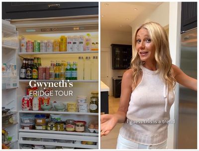 Eye masks, kombucha and ‘the full spectrum of milks’: Gwyneth Paltrow finally gave us a tour of her fridge