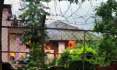 Section 144 imposed after mob set police station on fire in Odisha’s Kandhamal