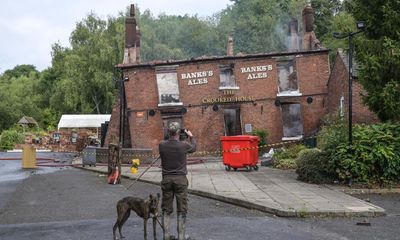 Fire engulfs historic pub famed for being wonkiest in Britain