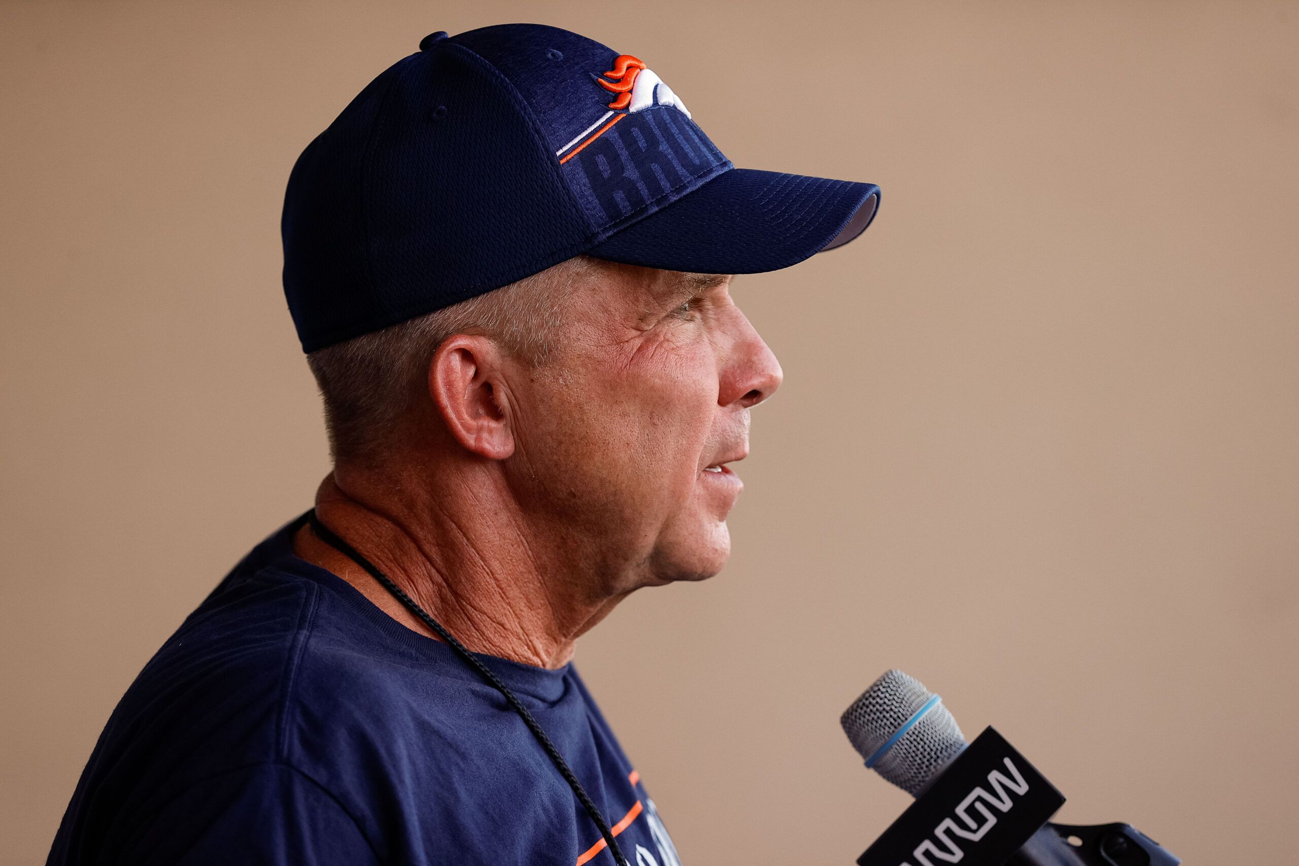 Broncos coach Sean Payton comments on team’s camp…