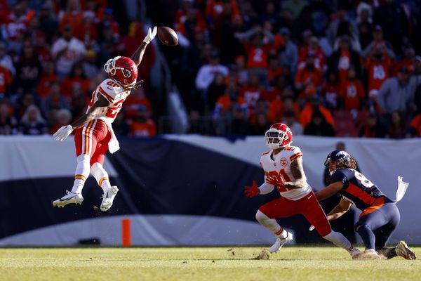 WATCH: Chiefs CB Trent McDuffie denies Patrick Mahomes completion