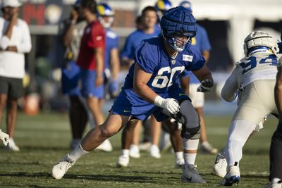 Rams are keeping Logan Bruss at RT, which hurts his path to playing time