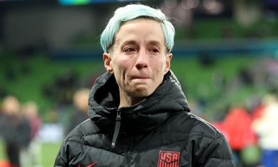 Megan Rapinoe: penalty miss in World Cup shootout loss was ‘dark comedy’