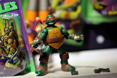 The tactile appeal of "Ninja Turtles"