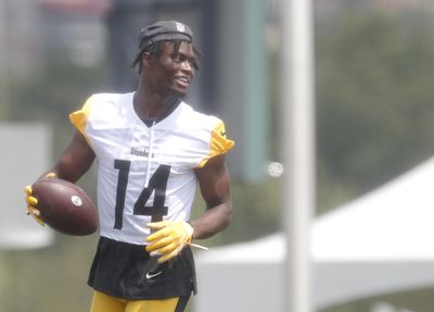 Who will lead the Steelers in receiving yards in 2023?