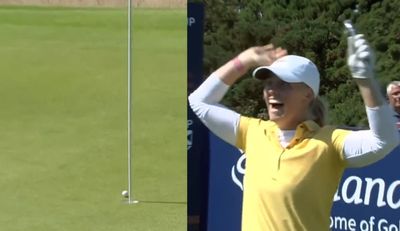 Maja Stark Makes Hole-In-One At Women's Scottish Open