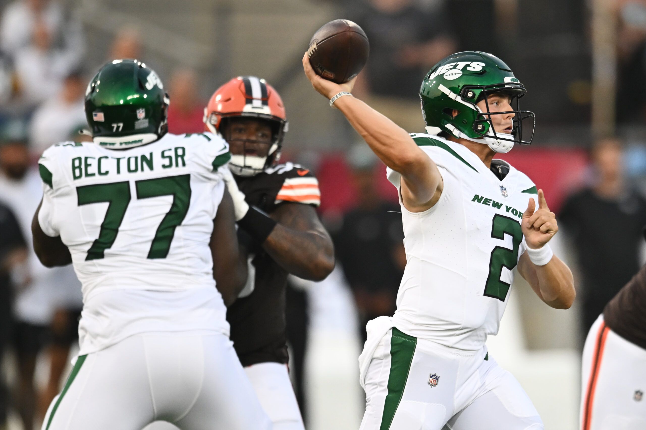 Studs and duds from Jets' 21-16 loss to Browns