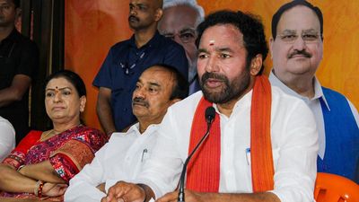 Centre sanctioned ₹20,000 crore railway works for Telangana: Kishan Reddy