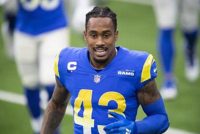 Former Rams safety John Johnson spotted at practice on Sunday