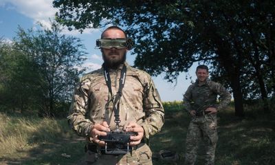 ‘Like playing a computer game’: on the frontline with one of Ukraine’s deadliest drone pilots