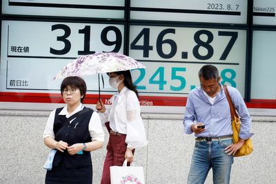 Stock market today: Asian benchmarks mostly slip after Wall Street's losing week