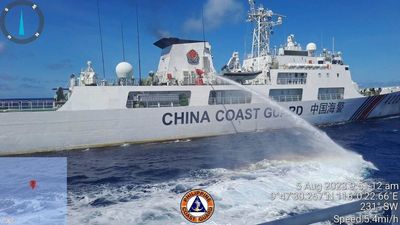 Philippines summons Chinese ambassador over water cannon incident in disputed sea, official says