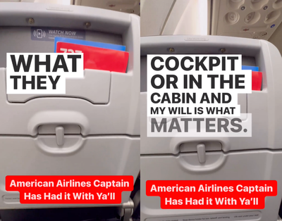 American Airlines captain praised for candid announcement to passengers: ‘Nobody wants to hear your video’