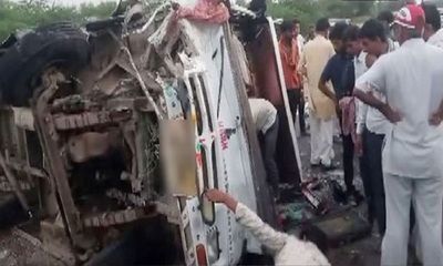 Rajasthan: One dead, several injured in bus-pickup collision in Barmer
