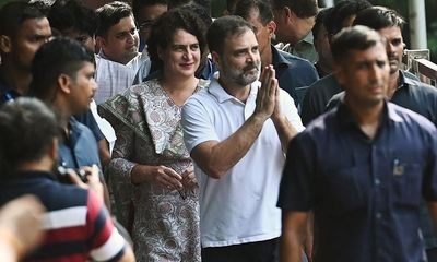 Rahul Gandhi returns to parliament after Indian court suspends defamation conviction