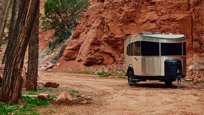 Airstream, REI Collab On Larger 20-Foot Basecamp Overland Camper Trailer