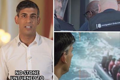 Rishi Sunak panned for BIZARRE video on 'dehumanising' migrant policy