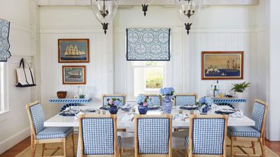 This Nantucket seaside home gives beach house style a very pretty makeover