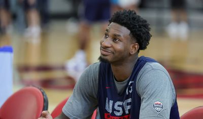 Jaren Jackson Jr. was voted as Team USA’s best player at FIBA World Cup training camp