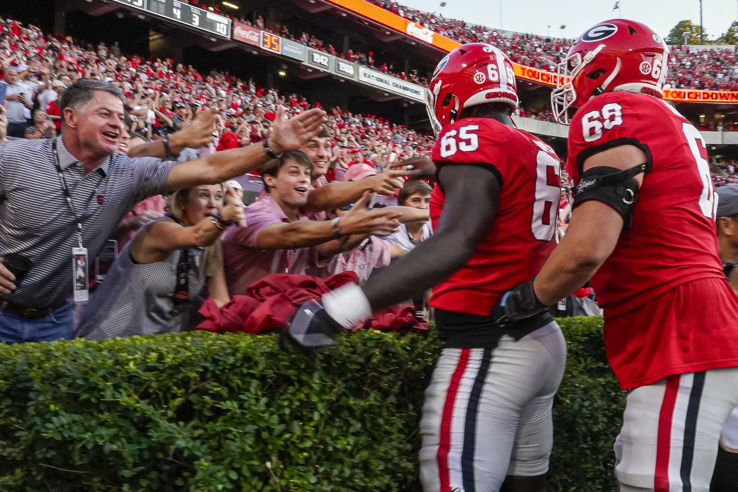 Projecting Georgia's starting outside linebackers