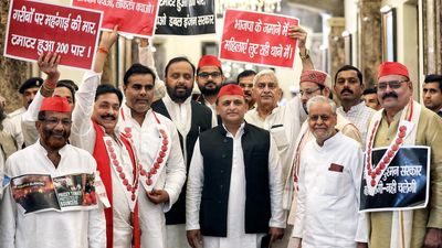 Uttar Pradesh Assembly session begins on stormy note; Opposition demands discussion on Manipur