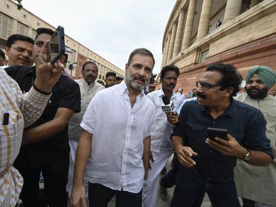 India's Parliament reinstates opposition leader Rahul Gandhi as a lawmaker