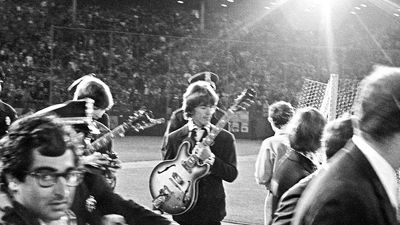 John Lennon: "Somebody let off a firecracker onstage and every one of us looked at each other, because each thought it was the other that had been shot. It was that bad.” – Why The Beatles retired from the stage