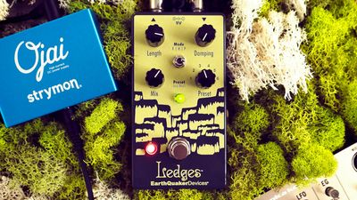 EarthQuaker Devices presents room, hall and plate reverbs in a innovative, compact format with the Ledges Tri-Dimensional Reverberation Machine