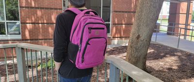 Volher Laptop Backpack review: Barbie pink is in