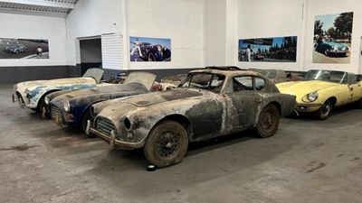 50-year-old Hoard Of Classic Cars Found Inside Padlocked Shed To Be Sold