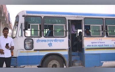 Haryana Roadways resumes its bus services from Nuh