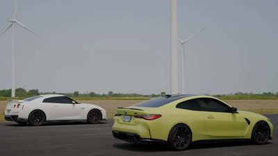 Nissan GT-R Faces Off BMW M4 In Drag Race To Show Old Dog Still Bites