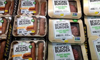 Sales at vegan burger maker Beyond Meat fall by almost a third