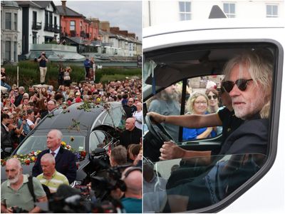 Fans lay tributes and light candles for Sinead O’Connor ahead of funeral