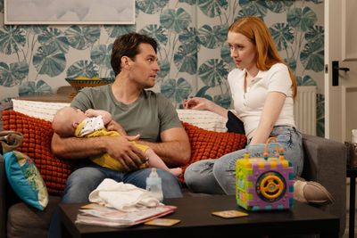 Emmerdale spoilers: Will Chloe Harris CANCEL baby Reuben's christening?