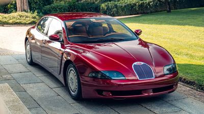 Bugatti EB112 Turns 30 As Four-Door Supercar That Never Went Into Production