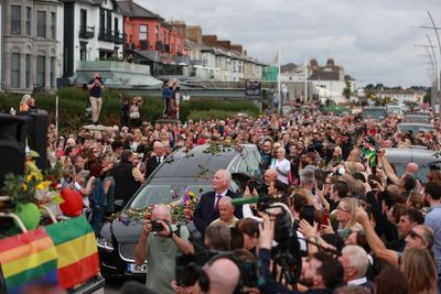 A pink chair and a love of colour: Bray locals say goodbye to Sinead O’Connor