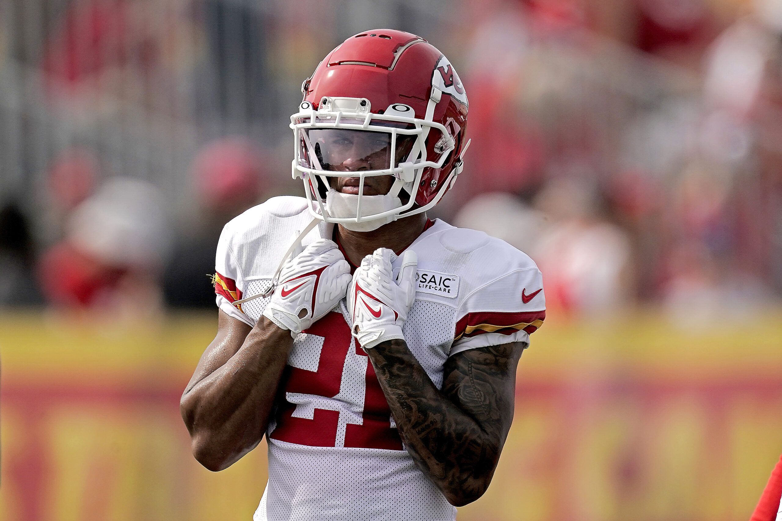 Trent McDuffie Mic'd Up at Chiefs 2023 Training Camp