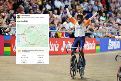 Meet the cyclist who logged a six-hour training ride - without telling his coach - before winning World Championships